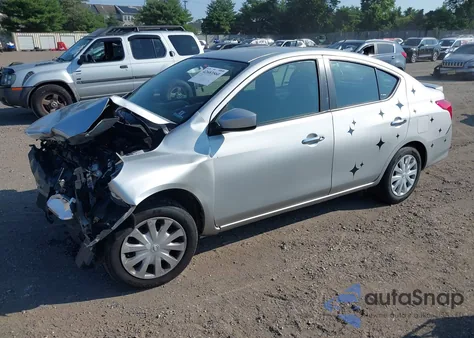 2019 Nissan Versa 1.6 Sv из США, поврежденный, VIN 3N1CN7APXKL863206
